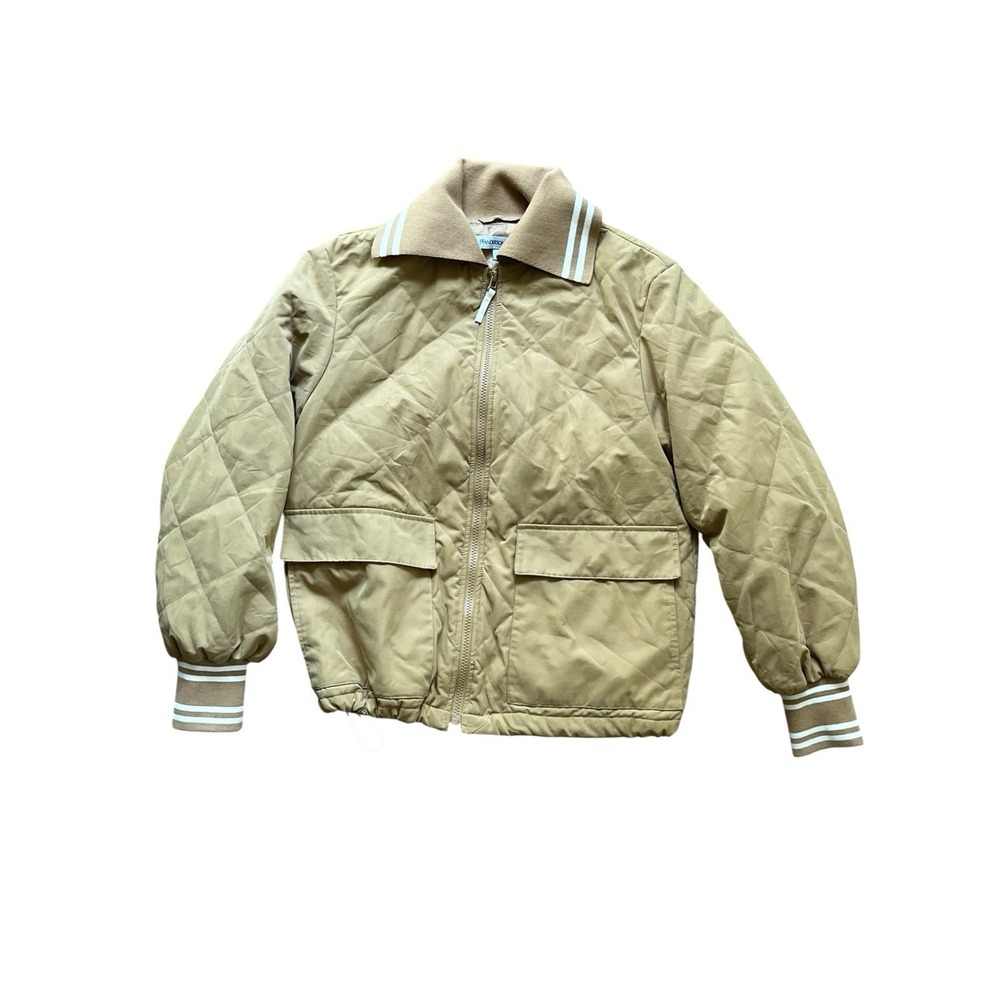 JW Anderson Uniqlo Women's Casual Collared Short Padded Blouson Bomber Size S